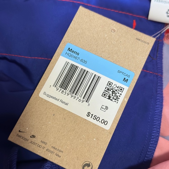 Nike Sportswear Project F.R.O.G. Parachute Pants HQ0467-635 Men’s Sizes Red - Picture 14 of 15